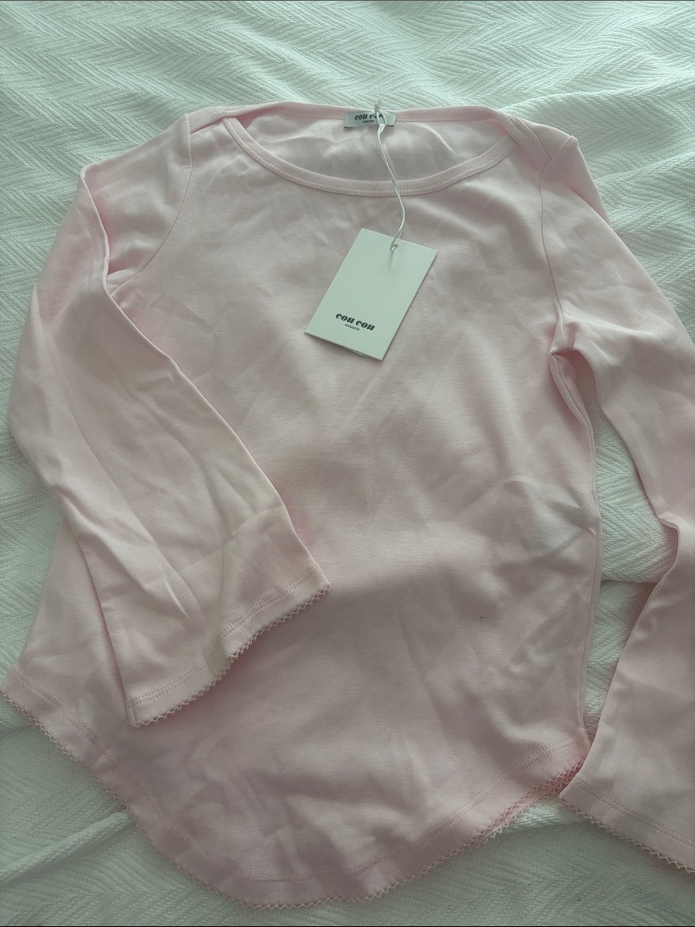 NWT cou cou intimates long sleeve tee